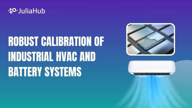 Kalibrasi model baterai dan HVAC dengan Model Optimizer JuliaSim.